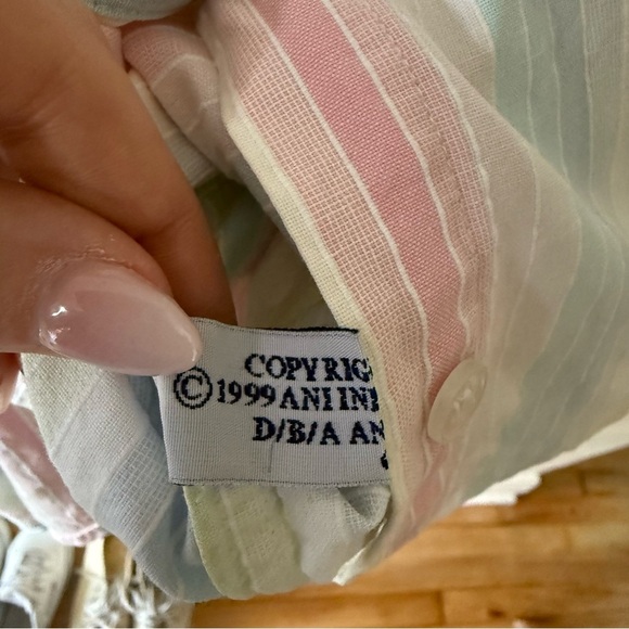 Pastel Striped Button-Down - Picture 5 of 9